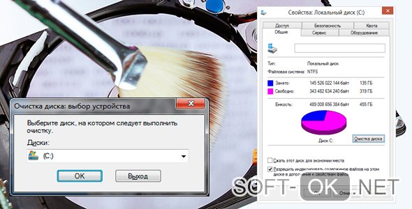 Очистка жесткого диска