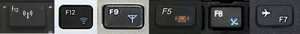 Клавиши wifi на ноутбуке