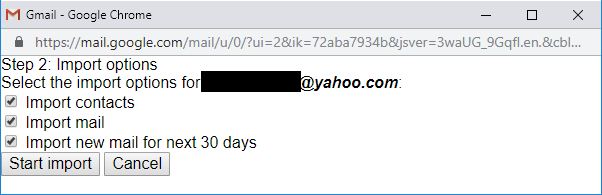 Импортируйте учетную запись Yahoo Mail в Gmail.