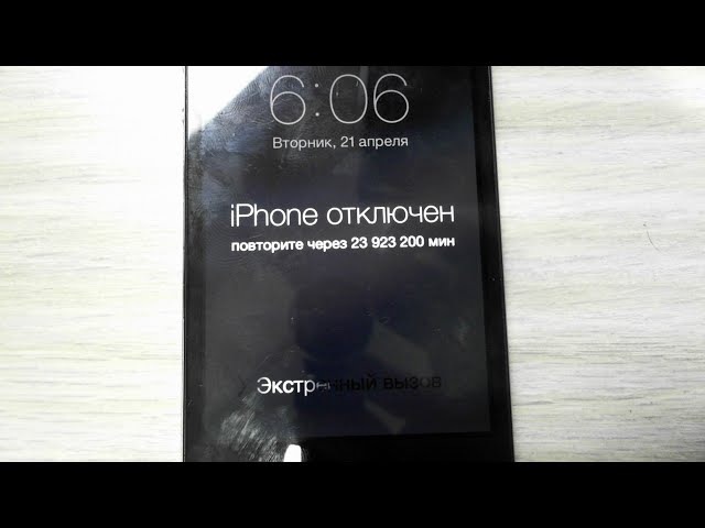 Apple iphone устройство перестало отвечать или было отключено