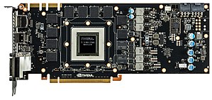 Nvidia Geforce GTX 780 with Heatsink Removed
