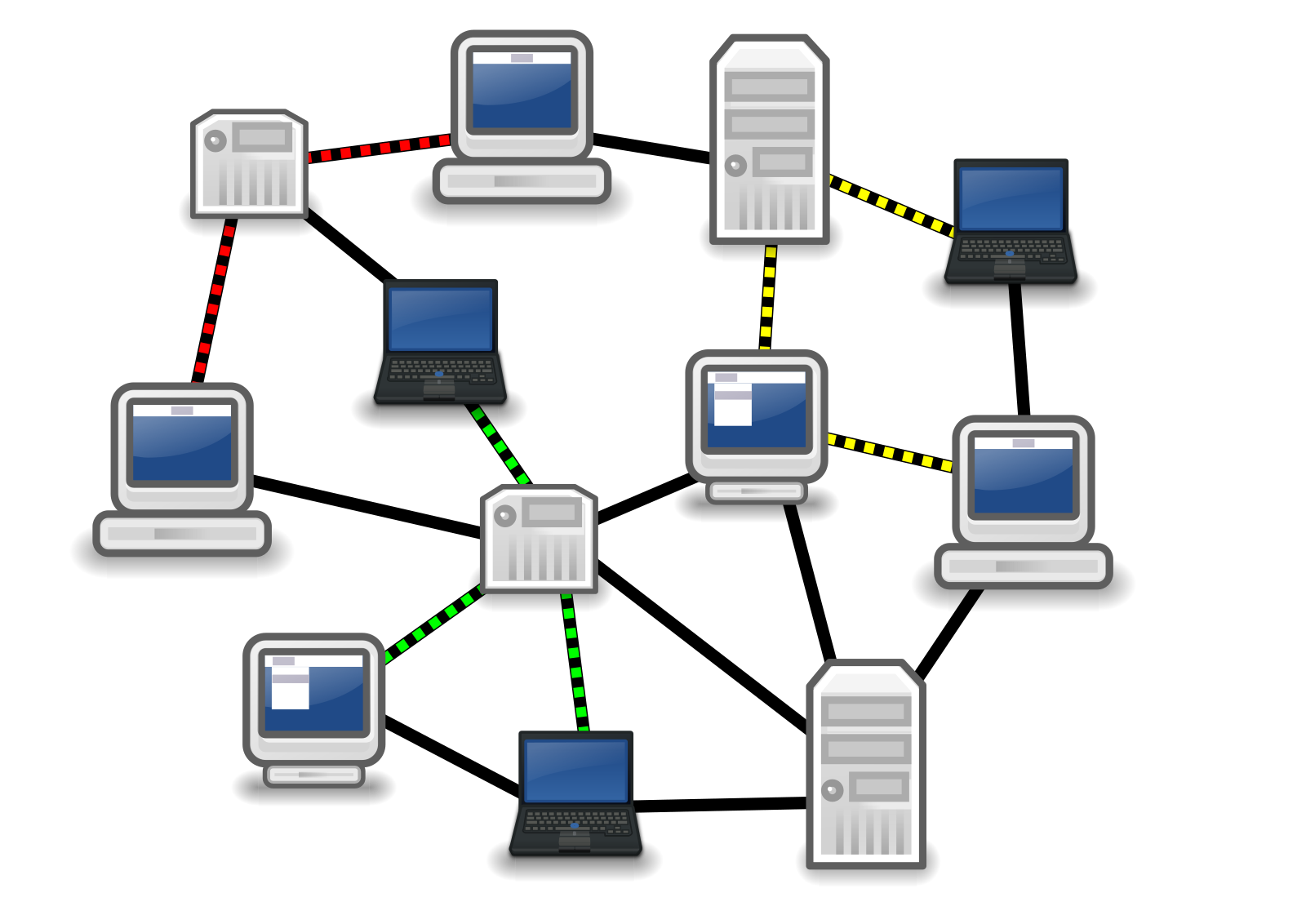 Mesh Network topology. Компьютерные сети. Локальная сеть. Локальные компьютерные сети. Сетевые привязки
