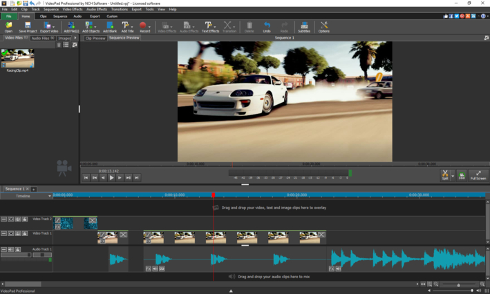 VideoPad Video Editor