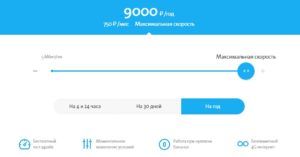 Скорость оператора «Yota»