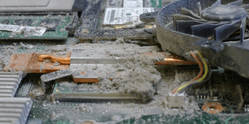 перегрев ноут