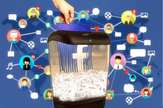 Процесс физического удаления профиля в социальной сети Facebook