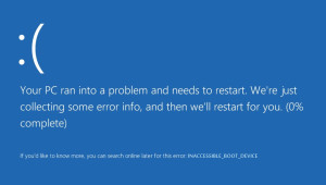 Синий экран смерти Windows 8.1