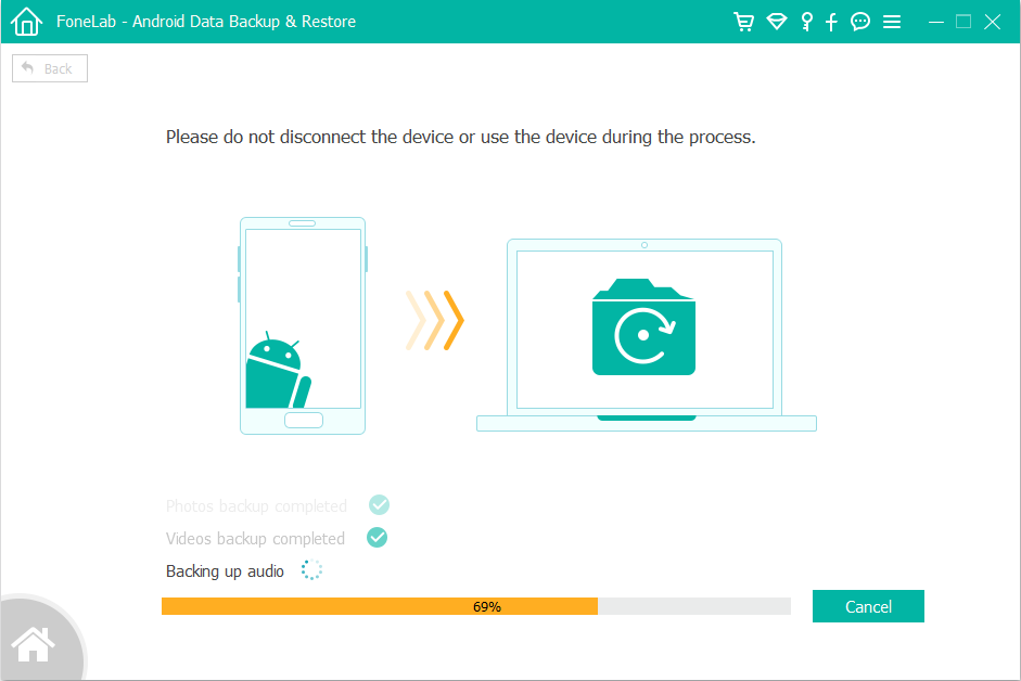 android data backup process