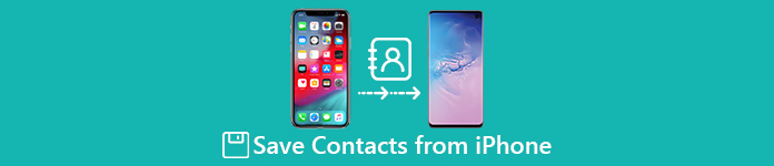 Сохранить контакты с iPhone