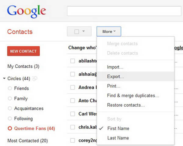 Войти в Gmail с Android