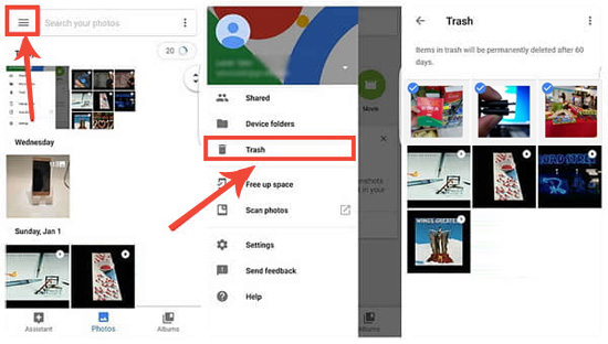 how to recover deleted photos from android with google photos how to recover deleted photos from android with google photos