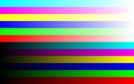 Smooth color gradation (1680 × 1050 dots)