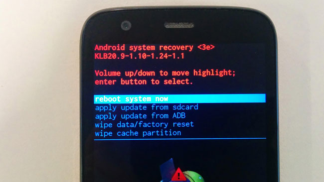 восстановление заводских настроек телефона Android