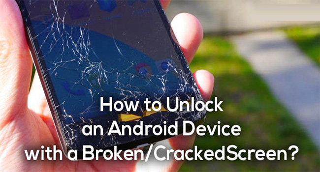 Разблокировать Android сломанный экран телефона