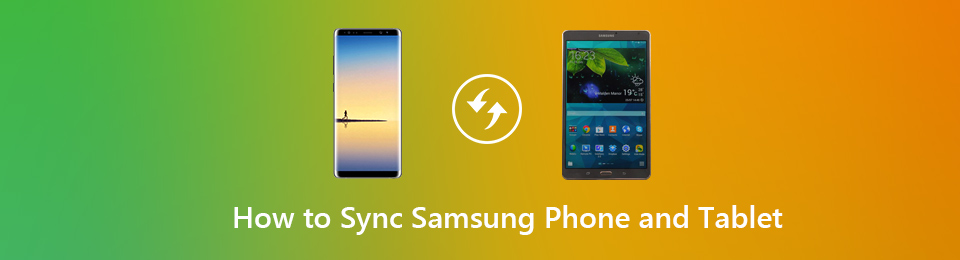 синхронизировать телефон Samsung с планшетом