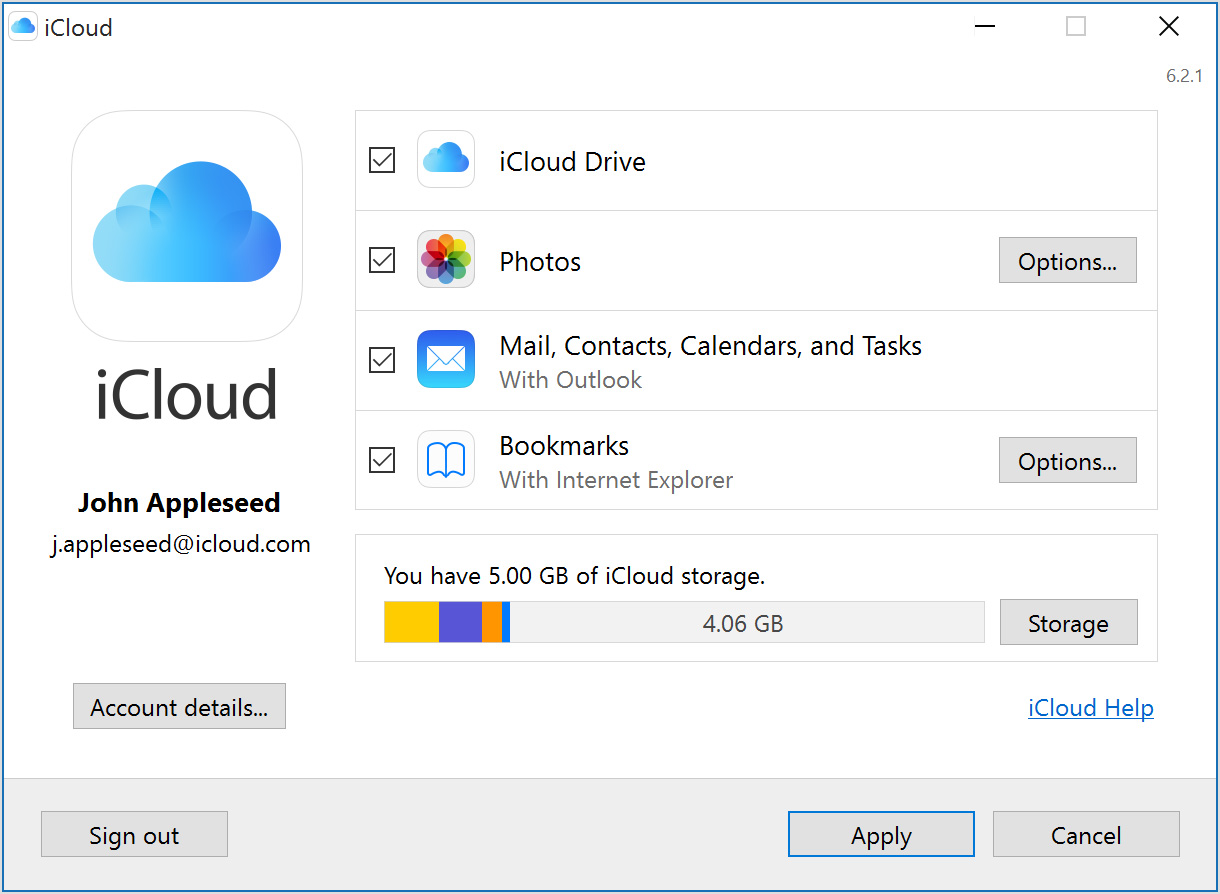 скачать фотографии с диска icloud