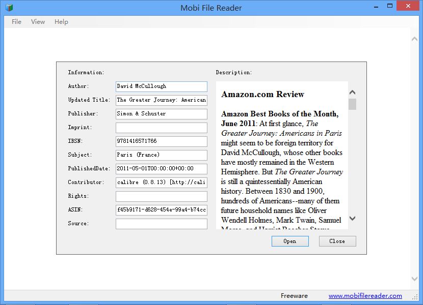 File reader