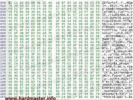 Сектор монолитной флешки с XOR-преобразованиями Сектор монолитной флешки с XOR-преобразованиями