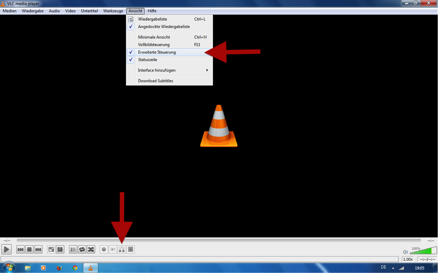 Vlc direct3d output как убрать окно