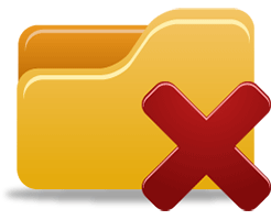 Удаление иконка