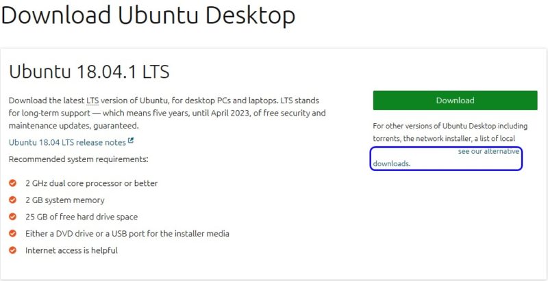 download ubuntu desktop