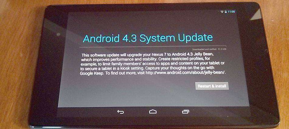 Обновить андроид на планшете леново таб 7